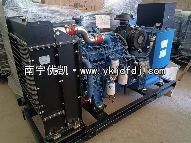 2022年11月16日，100千瓦玉柴國三柴油發(fā)電機(jī)組發(fā)貨賀州