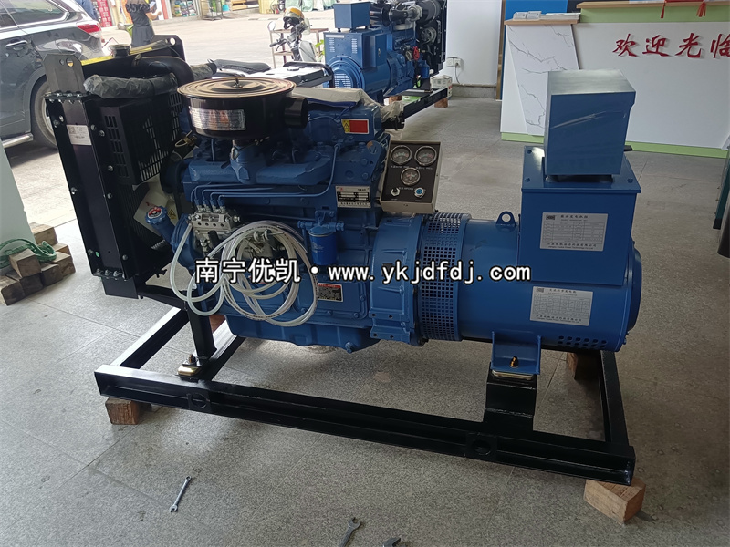 2025年5月6日，德保項(xiàng)目30kw柴油發(fā)電機(jī)組試機(jī)并發(fā)貨