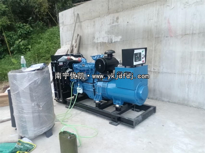 2025年9月5日，崇左項(xiàng)目150kw柴油發(fā)電機(jī)組到貨試機(jī)